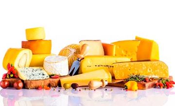 Variedad de quesos